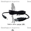 Dilatador anal con vibracion regulable por inclinacion y carga USB